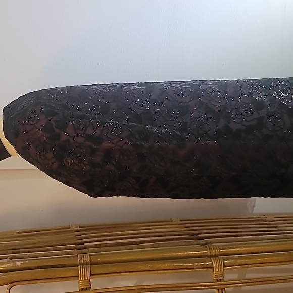 PATRA dress jacket purple black rose pattern velvety - Picture 9 of 14